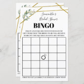 Greenery Bingo Brautparty (Vorne/Hinten)