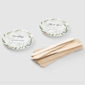 Greenery Blätter Wreath Wedding Willkommen Fächer (Non-assembled)