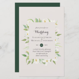 Greenery Blush Blumenbudget Hochzeit einlädt A9