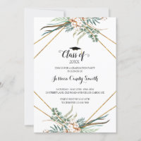 Greenery Boho Eucalyptus Verlasse Foto Abschluss