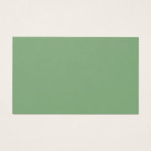 Greenery Botanical Baby Name Suggestions Card (Rückseite)