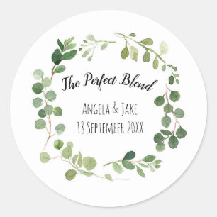 Greenery Botanical Danke Sticker