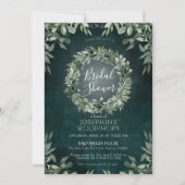 Greenery Bouquet Wedding Suite Einladung (Vorderseite)