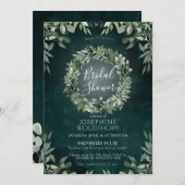 Greenery Bouquet Wedding Suite Einladung (Vorne/Hinten)