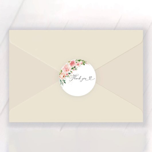 Greenery Brautparty Classic Round Aufkleber