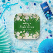 Greenery Brautparty Emerald Engagement Party Pappteller (Party)