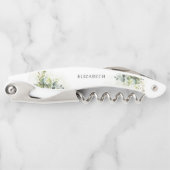 Greenery Brautparty Waiter's Corkschraube Kellnermesser (Vorderseite)