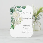 GREENERY BRIDAL SHOWING INVITATION EINLADUNG (Stehend Vorderseite)