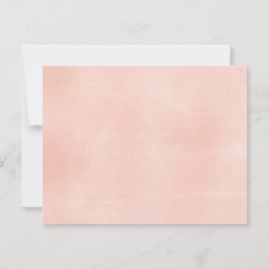 Greenery Cactus Dankeschön Karte (Rückseite)