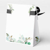 Greenery Chic Gastgeschenk Hochzeit Boxes Geschenkschachtel (Rückseite)