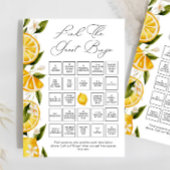 Greenery Citrus Finden Sie das Bingo Game