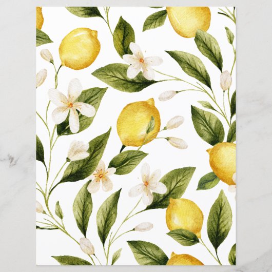 Greenery Citrus Finden Sie das Bingo Game (Rückseite)