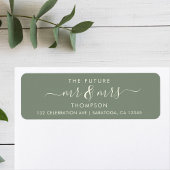 Greenery Cream Elegant Future MR und MRS Adresse
