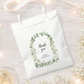 Greenery Custom Vielen Dank Kraft Paper Bag Geschenktütchen (Ausgeschnitten)