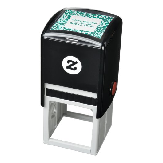 Greenery Damask-Adresse Permastempel (Produkt)