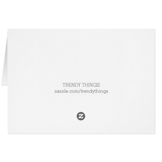 Greenery Deko Chic Tischnummer (Rückseite Horizontal)