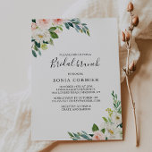 Greenery Elegant Bridal Brunch Einladung