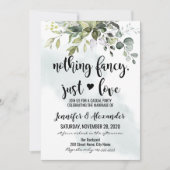 Greenery Elopement Wedding (Vorderseite)