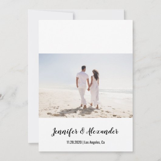 Greenery Elopement Wedding (Rückseite)