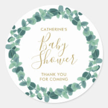 Greenery Eucalyptus Baby Shower