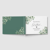 Greenery Eucalyptus Blätter Wedding Gästebuch (Voll)