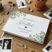 Greenery Eucalyptus Blätter Wedding Gästebuch