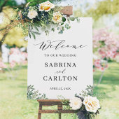 Greenery Eucalyptus Blätter Wedding Welcome Sign Poster