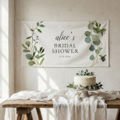 Greenery Eucalyptus Brautparty Banner