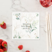 Greenery Eucalyptus Cocktail Paper Napkin Serviette (Beispiel)