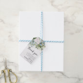 Greenery Eucalyptus Elegant Dusty Probe Dinner Geschenkanhänger (Mit Garn)