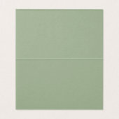 Greenery Eucalyptus Foliage Wedding Platzkarte (Innenseite Aufgefaltet)