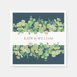 Greenery Eucalyptus Garland Wedding Serviette