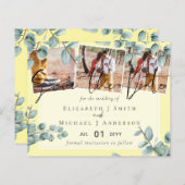 Greenery Eucalyptus Lilac Lemon Gray Wedding (Vorne/Hinten)