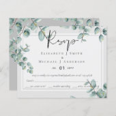 Greenery Eucalyptus Lilac Lemon Gray Wedding (Vorne/Hinten)