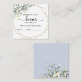 Greenery Eucalyptus rät wie viele Kisses Cards Begleitkarte (Vorne/Hinten)