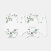 Greenery Eucalyptus Script-Brautparty Geschenkschachtel (Ungefaltet)