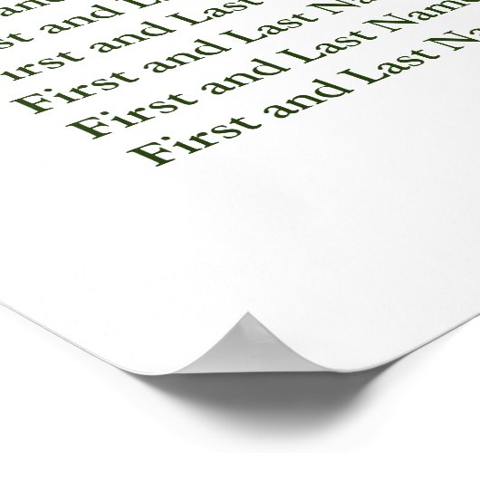 GREENERY EUCALYPTUS SITZENSTEUER POSTER (Ecke)