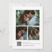 Greenery Eucalyptus Watercolor Save The Date (Rückseite)