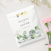 Greenery Eucalyptus Watercolor Wedding Geschenktütchen (Versiegelt)