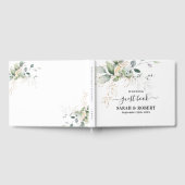 Greenery Eucalyptus wedding Guest Book Gästebuch (Voll)
