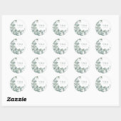 Greenery Eucalyptus Wedding Sticker (Blatt)