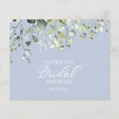 Greenery Eukalyptus Brautparty Advice Cards (Rückseite)