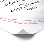 Greenery Eukalyptus Ratgeber und wünscht sich Unte Poster (Ecke)