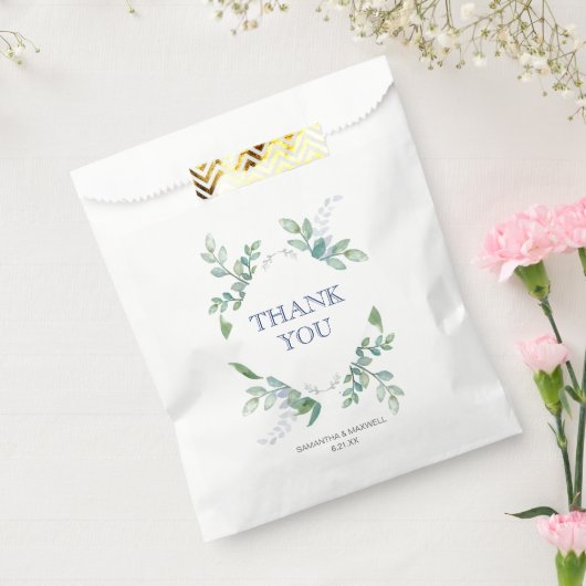 Greenery Favor Bags Geschenktütchen (Versiegelt)