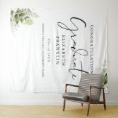 Greenery Floral Abschluss Foto Stand Hintergrund Wandteppich (Beispiel (Horizontal))