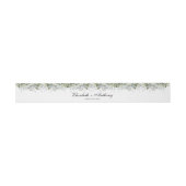 Greenery Floral Wedding Einladung Bly Band (Flach)