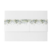 Greenery Floral Wedding Einladung Bly Band (Rückseitenbeispiel)