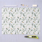 Greenery Foliage Gold Blätter Seidenpapier (Handwerk)