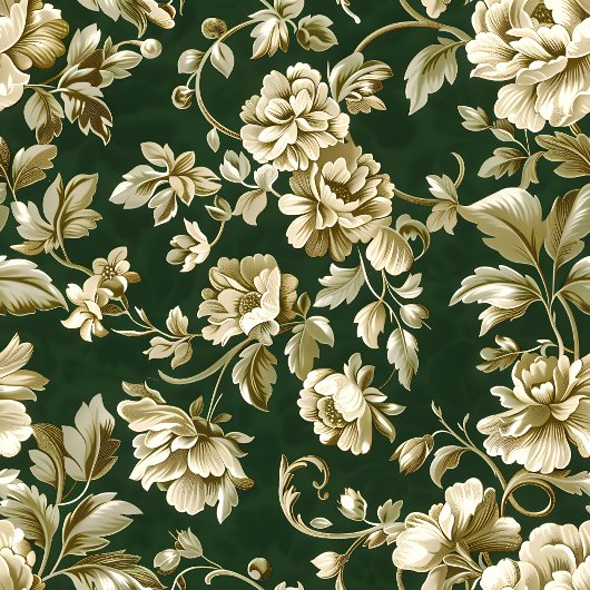 Greenery Foliage Shower Curtain Pastel Elegant Duschvorhang