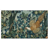 GREENERY,FOREST ANIMALS Pheasant ,Fox,Green Floral Stoff (Fat Quarter (45,7 x 55,9 cm))